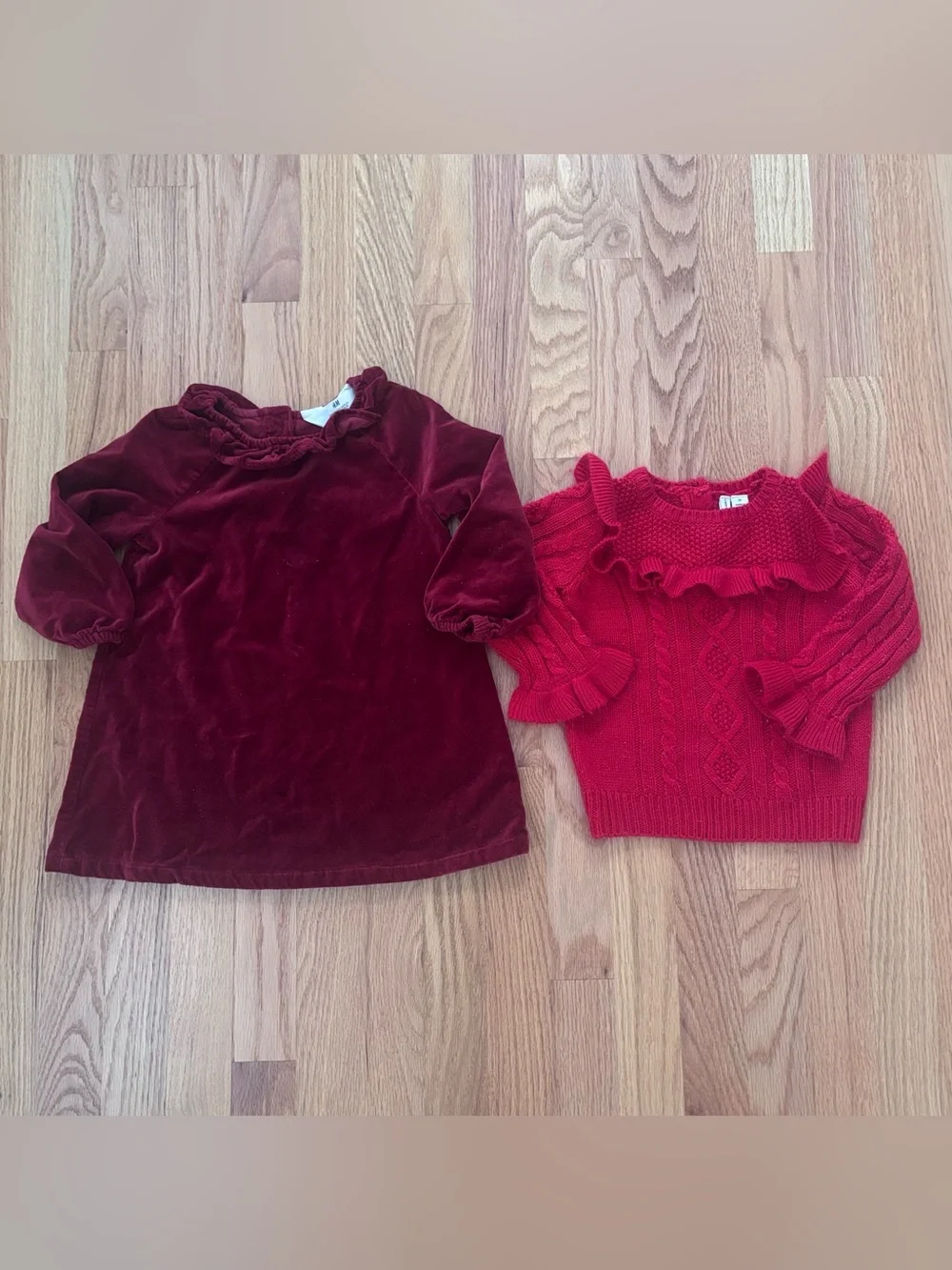 Toddler Girl Christmas Holiday Clothing Bundle Size 2T